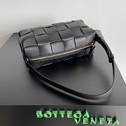 Bottega Veneta Brick Cassette Black Bag Size 24x14x10CM - 5