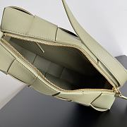 Bottega Veneta Brick Cassette Pistachio Bag Size 24x14x10CM - 6