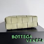 Bottega Veneta Brick Cassette Pistachio Bag Size 24x14x10CM - 3