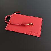 Bottega Veneta Cabat Red Bag Size 22x7x16CM - 5