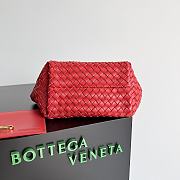 Bottega Veneta Cabat Red Bag Size 22x7x16CM - 4