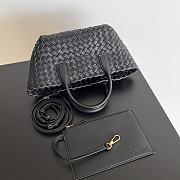 Bottega Veneta Cabat Black Bag Size 22x7x16CM - 3