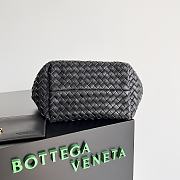 Bottega Veneta Cabat Black Bag Size 22x7x16CM - 4