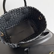Bottega Veneta Cabat Black Bag Size 22x7x16CM - 5