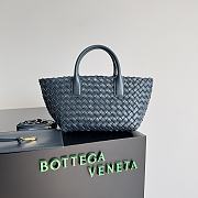 Bottega Veneta Cabat Navy Bag Size 22x7x16CM - 1