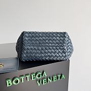 Bottega Veneta Cabat Navy Bag Size 22x7x16CM - 6