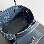 Bottega Veneta Cabat Navy Bag Size 22x7x16CM - 3