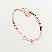 Catier Juste Un Clou Bracelet Rose Gold 3.5 mm - 5