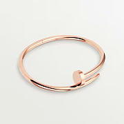 Catier Juste Un Clou Bracelet Rose Gold 3.5 mm - 3