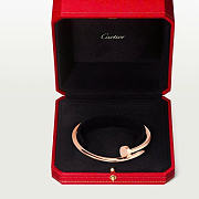 Catier Juste Un Clou Bracelet Rose Gold 3.5 mm - 2