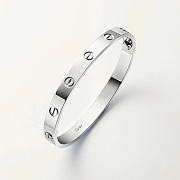 Catier Love Bracelet White Gold 6.1 mm - 5