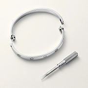 Catier Love Bracelet White Gold 6.1 mm - 6