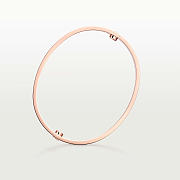Catier Love Bracelet 10 Diamonds Rose Gold 6.1 mm - 6