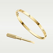 Catier Love Bracelet Small Model Yellow Gold 3.65 mm - 5