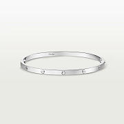 Catier Love Bracelet Small Model White Gold 3.65 mm - 4