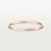 Catier Love Bracelet Small Model Rose Gold 3.65 mm - 4