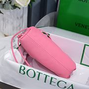 Bottega Veneta Cavatelli Clutch Pink Size 23x13x8cm - 5