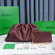 Bottega Veneta Chain Pouch Burgundy Size 38x20x8.5cm - 2
