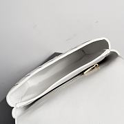 Bottega Veneta Crossbody White Bag Size 19x16x6CM - 4