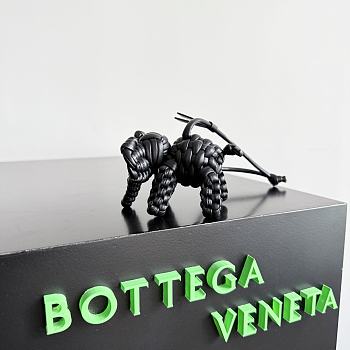 Bottega Veneta Elephant Charm Black Size 7x10x6cm