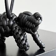 Bottega Veneta Elephant Charm Black Size 7x10x6cm - 2