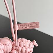 Bottega Veneta Elephant Charm Pink Size 7x10x6cm - 4