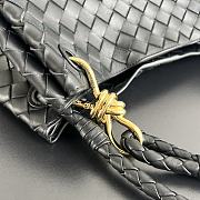 Bottega Veneta intrecciato Black Bag Size 30x26x20CM - 2