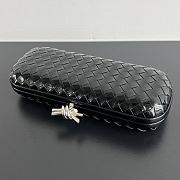 Bottega Veneta Intrecciato Clutch Black Size 25x9.5x4cm - 5