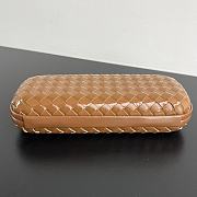 Bottega Veneta Intrecciato Clutch Brown Size 25x9.5x4cm - 5