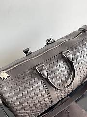 Bottega Veneta Intrecciato Duffle Brown Bag Size 50x27x24cm - 5