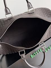 Bottega Veneta Intrecciato Duffle Brown Bag Size 50x27x24cm - 4