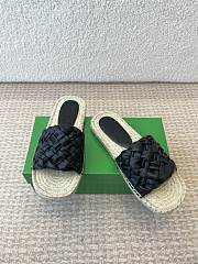 Bottega Veneta Jack Mule Espadrille Leather Black - 4