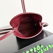 Bottega Veneta Liberta in Red Size 20x35x8cm - 4