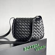 Bottega Veneta Mon Tresor Black Bag Size 27x16x10CM - 2