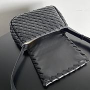 Bottega Veneta Mon Tresor Black Bag Size 27x16x10CM - 3