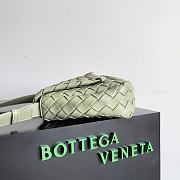 Bottega Veneta Mon Tresor Pistachio Bag Size 27x16x10CM - 6