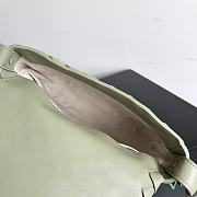 Bottega Veneta Mon Tresor Pistachio Bag Size 27x16x10CM - 5