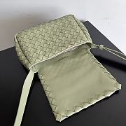 Bottega Veneta Mon Tresor Pistachio Bag Size 27x16x10CM - 3
