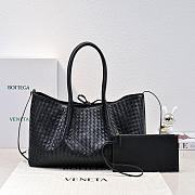 Bottega Veneta Pinacoteca Tote Bag Black Size 23x43x14.5cm - 1
