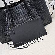 Bottega Veneta Pinacoteca Tote Bag Black Size 23x43x14.5cm - 6