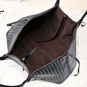 Bottega Veneta Pinacoteca Tote Bag Black Size 23x43x14.5cm - 3