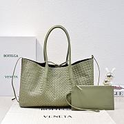 Bottega Veneta Pinacoteca Tote Bag Pistachio Size 23x43x14.5cm - 1