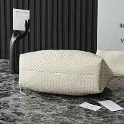 Bottega Veneta Pinacoteca Tote Bag White Size 23x43x14.5cm - 6