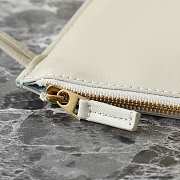 Bottega Veneta Pinacoteca Tote Bag White Size 23x43x14.5cm - 5