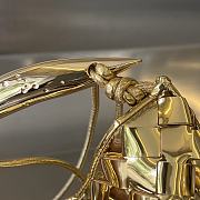 Bottega Veneta Gold Sardine Bag Size 20x12x3cm - 3