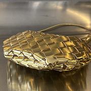 Bottega Veneta Gold Sardine Bag Size 20x12x3cm - 4