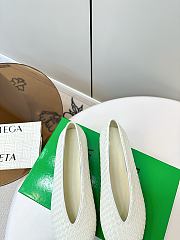 Bottega Veneta Sofia Ballerina in White - 5