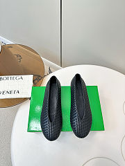 Bottega Veneta Sofia Ballerina in Black - 4