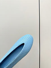 Bottega Veneta Sofia Ballerina in Blue - 2