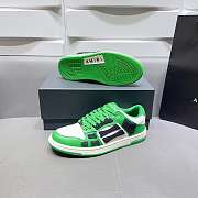 Amiri Skel Top Low Black Green - 5